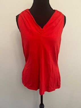 Cache Red Racerback tank top